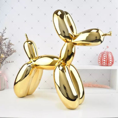 Escultura Doggy Balloon Mini 10x10cm resina Conceito 