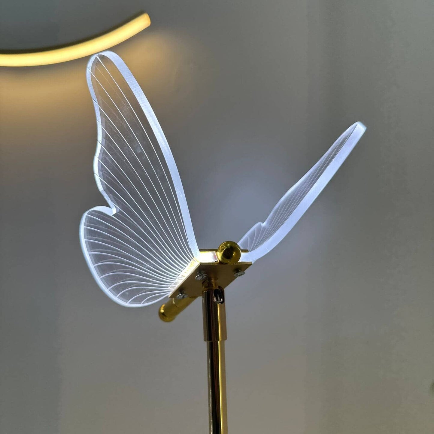 Luminária Abajur de Mesa - Butterfly Abajur - 0001 Conceito 
