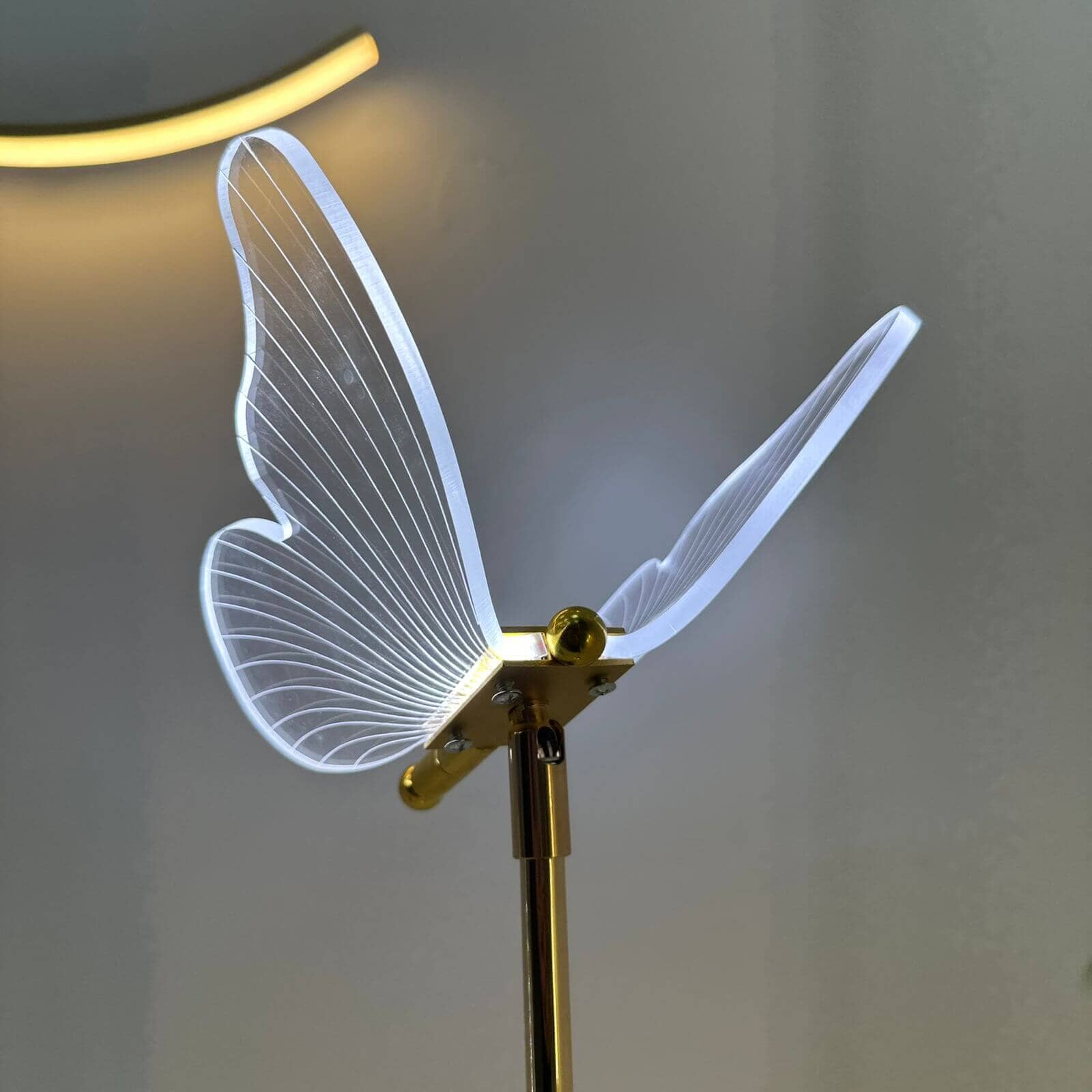 Luminária Abajur de Mesa - Butterfly Abajur - 0001 Conceito 