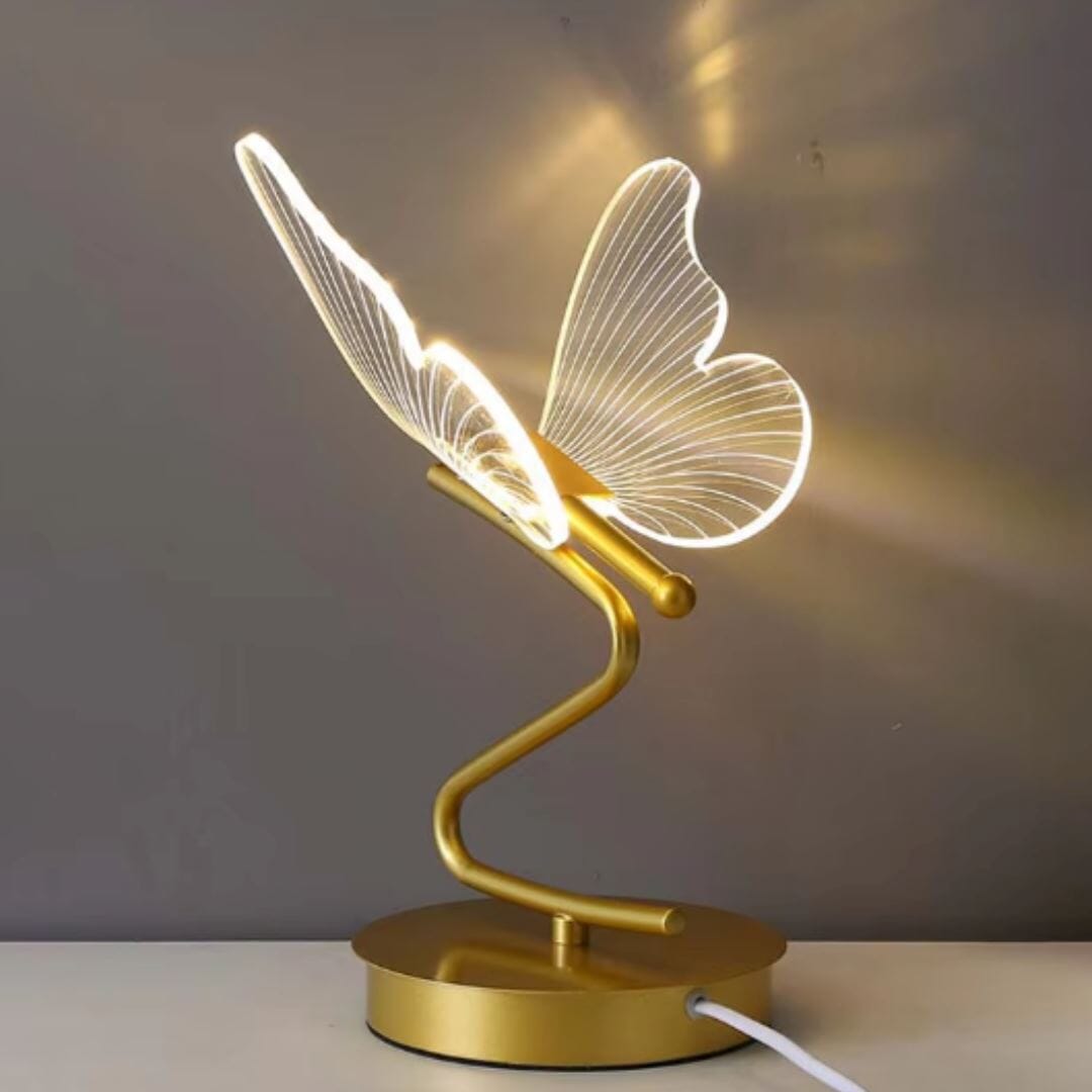 Luminária Abajur de Mesa Butterfly Fix Abajur - 0032 YuDome 
