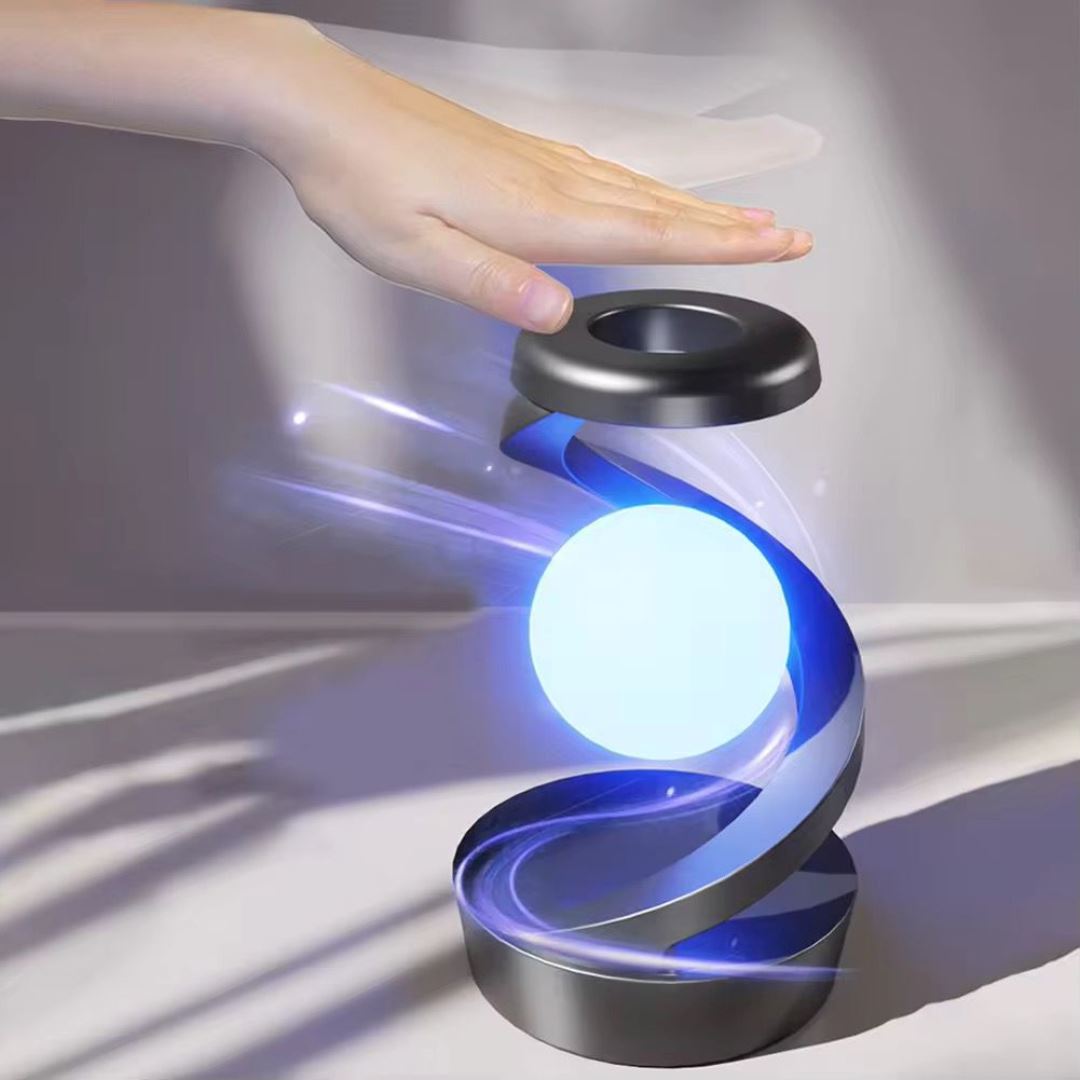 Luminária Abajur de Mesa Flying 3D Recarregamento Sem fio e RGB Abajur - 0042 Conceito 