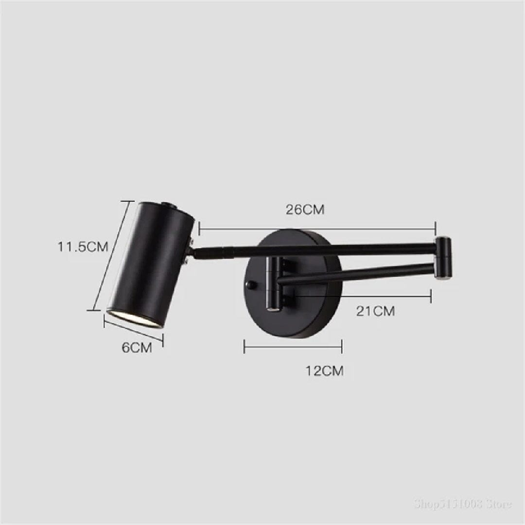 Luminária Arandela de Parede Ballance Articulada 360º em Led ### Conceito 