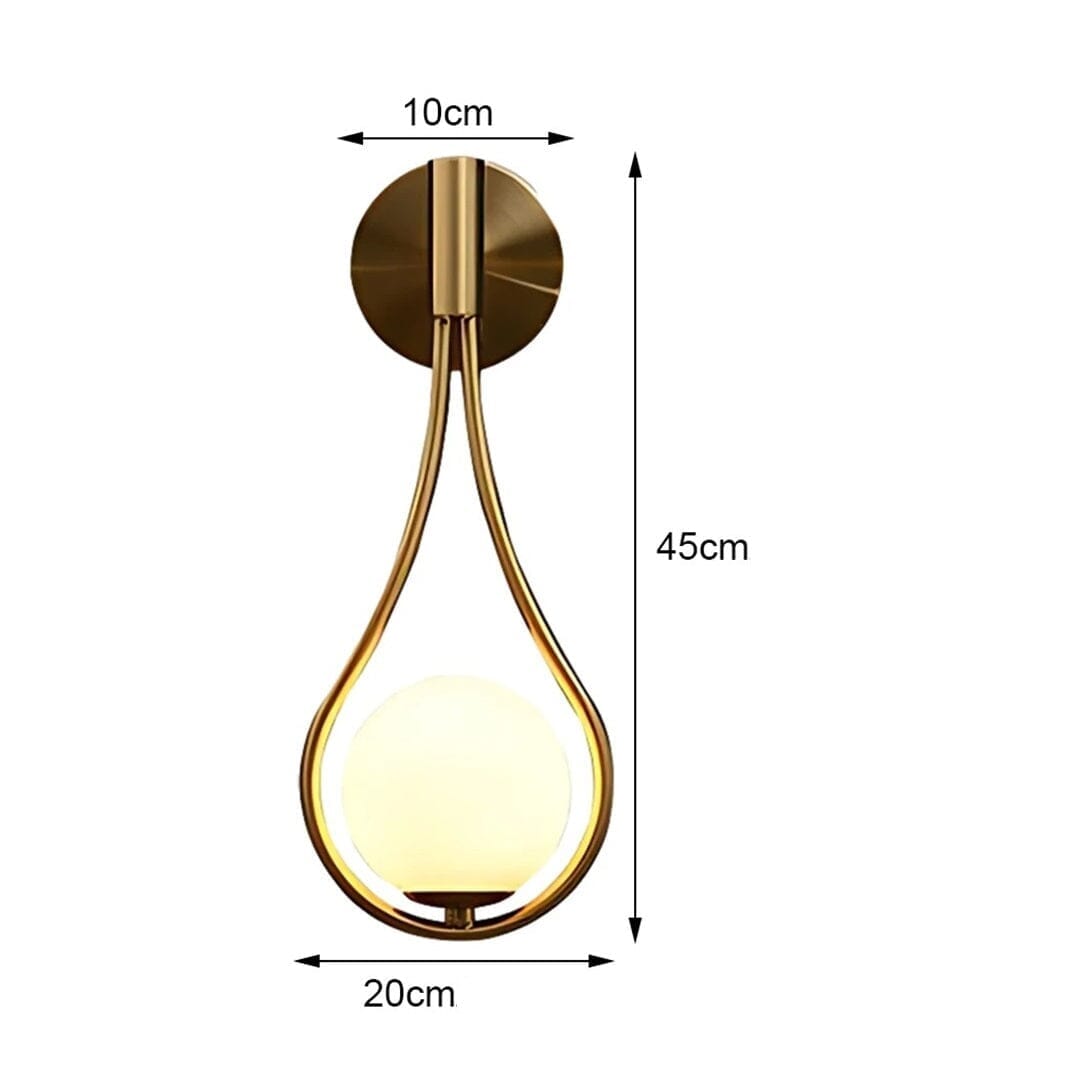 Luminária Arandela de Parede Light Oval ### Conceito 