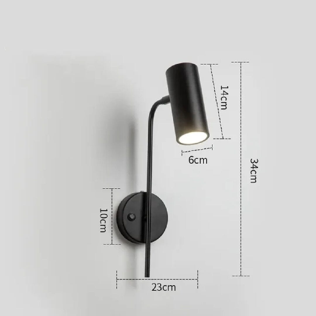 Luminária Arandela de Parede Lux Articulada 360° ### Conceito 
