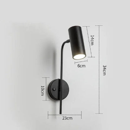 Luminária Arandela de Parede Lux Articulada 360° ### Conceito 