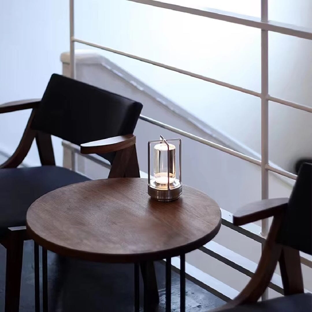 Luminária Atmosfera Crystal Touch LED Abajur - 0028 YuDome 
