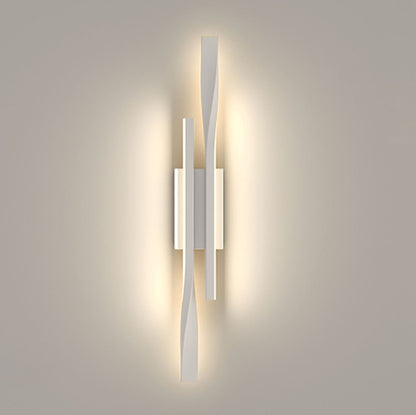 Luminária de Parede Paralelas Vertical luzes projeto-150 Branco 01 Unidade Branco quente