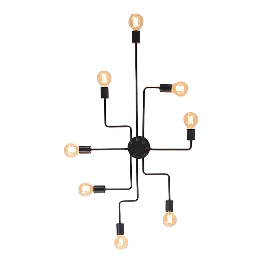 Lustre de Teto Spider (4, 6 e 8 Bocais) Lustre - 0001 Conceito 