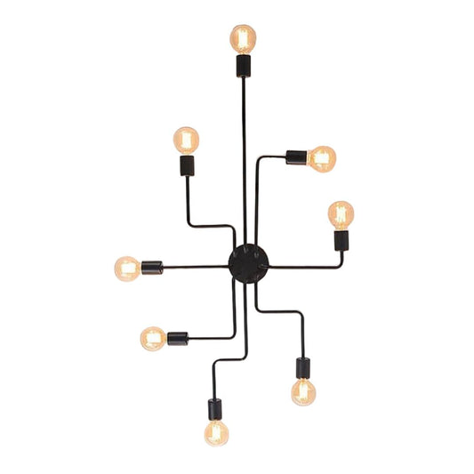 Lustre de Teto Spider (4, 6 e 8 Bocais) Lustre - 0001 Conceito 