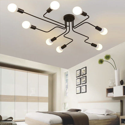 Lustre de Teto Spider (4, 6 e 8 Pontas) Conceito 