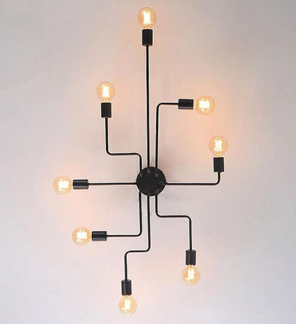 Lustre de Teto Spider (4, 6 e 8 Pontas) Conceito 8 Pontas 