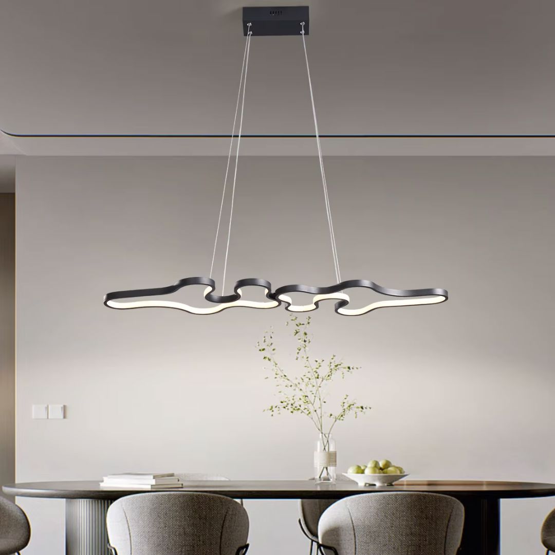 Lustre Pendente de Luxo Orgânico Essenza 90cm Conceito 