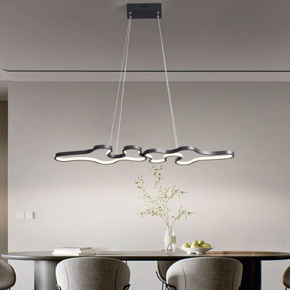 Lustre Pendente de Luxo Orgânico Essenza 90cm Conceito 