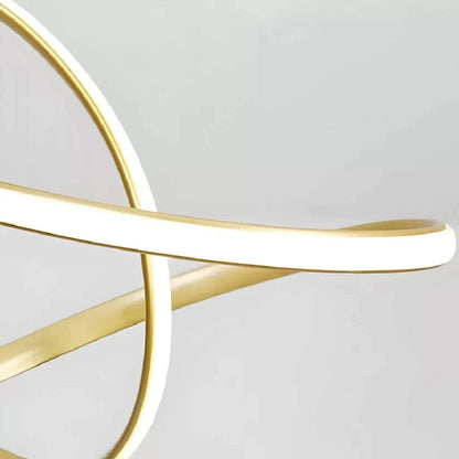 Lustre Pendente Elegance Twist em Led ### Conceito 