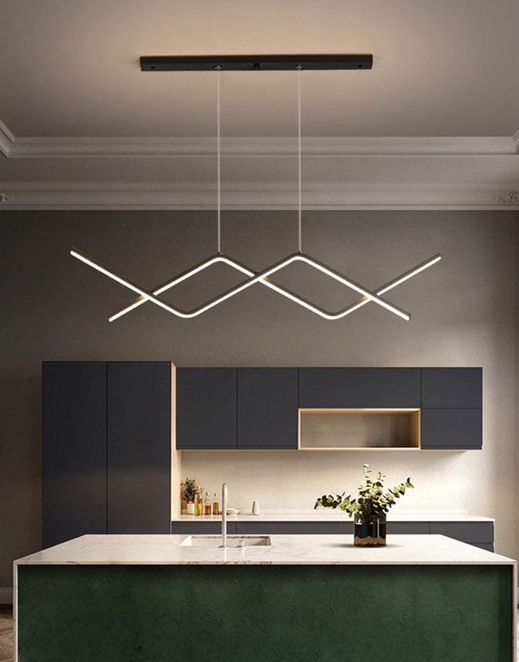 Lustre Pendente Estrelado Led Conceito 